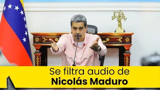 Tensión en Venezuela: Se filtra polémico audio de Nicolás Maduro
