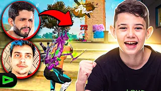 DEI AULA DE FREE FIRE PARA A GALERA DO GTA RP!!