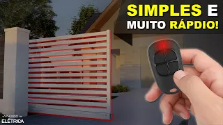 CONTROLE de PORTÃO! Configurando TX e duplicando em menos de 2 MINUTOS!