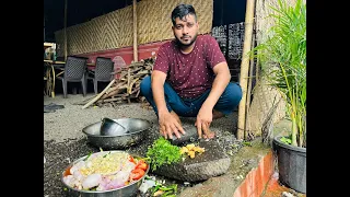 Village Cooking Style | Brinjal Tomato Curry | झणझणीत वांगी टोमॅटोची भाजी