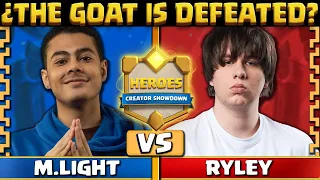 50K MATCH!-MOHAMED LIGHT VS RYLEY | ¿LA CABRA SERA ELIMINADO?| HEROES CREATOR SHOWDOWN #clashroyale