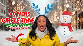 Holiday Movie | Circle Time with Ms. Monica | Winter Holidays | Toddler & Preschool Lessons
