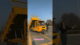 Double bridge, double drive and double power are the first choice Electric three-wheel dump truck