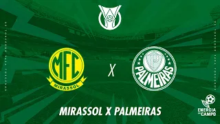 RÁDIO ENERGIA 97FM APRESENTA: MIRASSOL X PALMEIRAS - 30/08/2026 - BRASILEIRÃO - AO VIVO