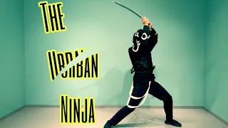 Cyberpunk Urban Ninja: techwear ken-jutsu sword art martial arts samurai techninja fashion