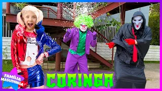 MASUDINHA VIROU ARLEQUINA E PEGAMOS O CORINGA ★ FAMÍLIA MASUDINHA ★