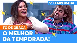 MELHORES MOMENTOS da TEMPORADA de TÔ DE GRAÇA | Tô De Graça | Humor Multishow
