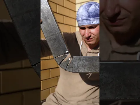 Metal tube corner joint that holds strong #diy #welding #technique
