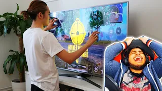 How to Play PUBG Mobile in TV TikTok Ocean Archlord X-Suit BGMI | BEST Moments in PUBG Mobile