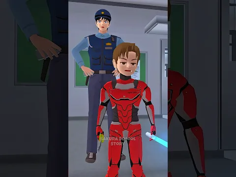 Celine Disengat Siluman Ular! Robot Yuta Bergegas🔥 #sakuraschoolsimulator #sakura