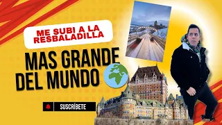 🚨Resbaladilla MAS GRANDE del mundo🥶 |Esta en CANADA 🇨🇦