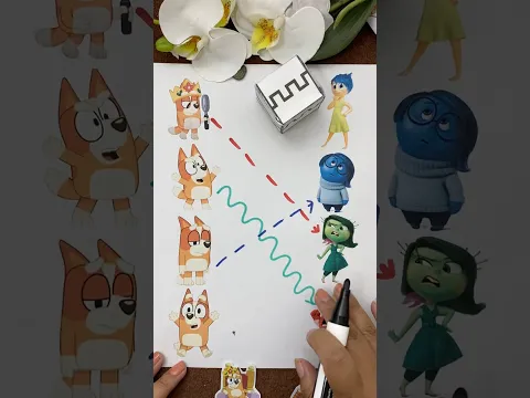 Las emociones de Bluey - AMIGOS #歌ってみた #bluey #burrikiki #videosparaniño