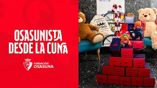 Fundación Osasuna vestirá con la equipación del club a todos los recién nacidos en Navarra en 2026