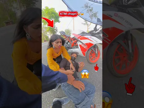 KTM chapri 😡🤡 #ktm #girl #shorts #rider
