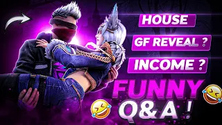 FUNNY QNA TYPE VIDEO..😜..(FACE REVEAL)😎 [ PART-1 ] #freefire #qna