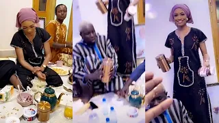 Ndogou avec ngaaka blindé en compagnie de sa femme fatel sow "préparation du lourd tourage