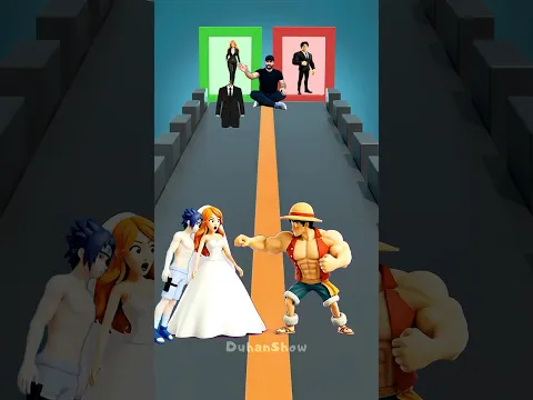 POV ❤️ Luffy and Nami in the Love Run! 110% #animation