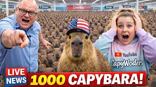 1000 Capybaras Take Over the Supermarket! 😱🛒 | LEGO Revenge Gone Wrong