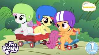 My Little Pony em português 🦄 1 hora COMPILAÇÃO | A Amizade é Mágica MLP