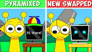 Sprunki - Pyramixed But NEW Swapped | Normal vs Horror