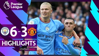 EPL Highlights: Manchester City 6 - 3 Manchester United | Astro SuperSport