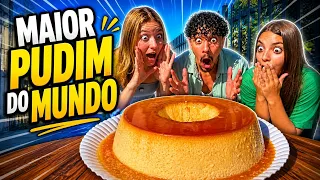 PAGUEI 2 MIL PARA DESCONHECIDAS FAZER PUDIM GIGANTE