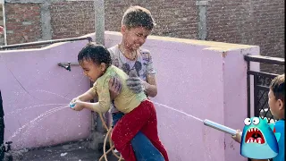 Holi Celebration 🎉 at Home | Vivan ne chalayi pichkari | Daksh Vivan