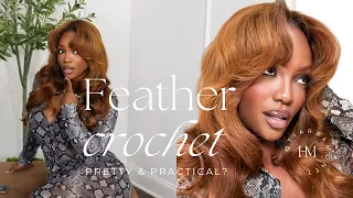 The Crochet Install So Easy My Husband Helped 😭| Pretty & Practical: Light Yaki Meets Kinky Straight