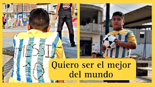 Su sueño era ser futbolista y DIOS le dio esa oportunidad