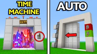 🔥Genius Redstone Build Hacks Minecraft Compilation! #1