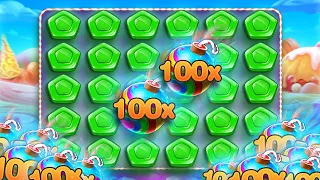 SWEET BONANZA KEPT HITTING 100X INSANE MULTIPLIER..