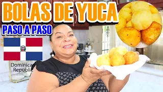 BOLAS DE YUCA  / PASO A PASO