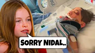 Salish Matter Talking to Nidal After Accident.. (VERY SAD)