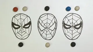 How to draw Spider - Man? Magic plasticine