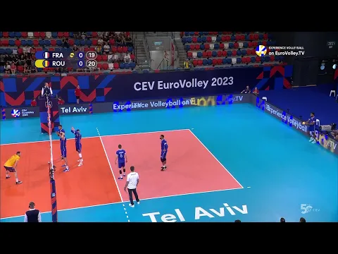 Monster block from Ngapeth 💪  #volleyball #cevvolleyball #volleyballshorts