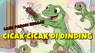 Lagu parodi cicak cicak di dinding reggae style