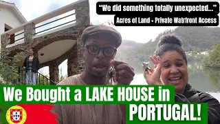 Today We Bought a LAKE HOUSE in Portugal to Renovate & Build a Lakeside RETREAT (Tour + Big Plans)