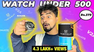 🔥2025  - 5 Best BUDGET Watches for MEN Under 500 | Amazon Watches HAUL | UNBOXING