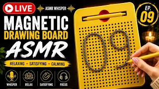 🔴 LIVE | Magnetic Drawing Board ASMR | EP.09