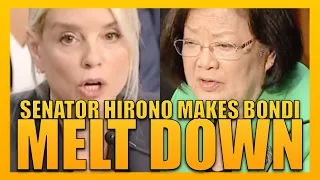 Senator Hirono SHUTS DOWN Pam Bondi’s CHILDISH Outbursts in Fiery Hearing
