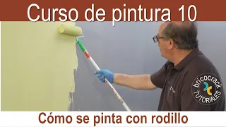 Curso de pintura 10: cómo se pinta con rodillo (Bricocrack)