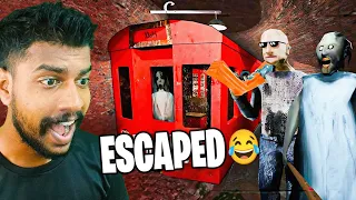 Epic Train Escape From Granny's House 🥵!! Granny 3 Malayalam
