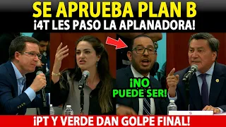 ¡HUMILLACIÓN TOTAL! OPOSICIÓN NO PUDO FRENAR PLAN B, PT Y VERDE DAN GOLPE FINAL
