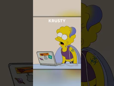 ZIA, A FILHA DE LISA #simpsons
