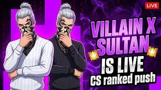 LIVE🔴FUN GAMEPLAY🔥#freefire #freefirelive #giveaway #villainxsultan