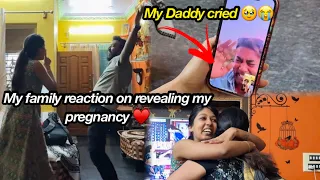 Most Awaited family reacting to my pregnancy🥰/#agvlogs #love #pregnancy #funny 