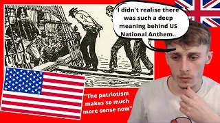 British Guy Learns About The US National Anthems History "Star Spangled Banner As You Never Heard"