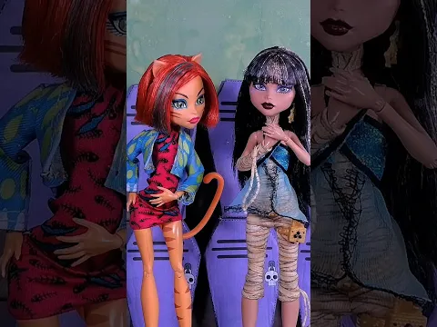 Cleo de Nile y Toralei @MattelImagine @MonsterHighenCastellano #monsterhigh #barbie #juguetes