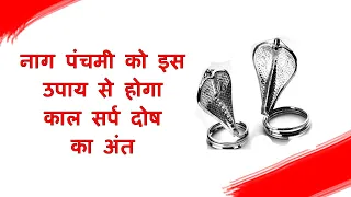 नाग पंचमी को इस उपाय से होगा काल सर्प दोष का अंत
