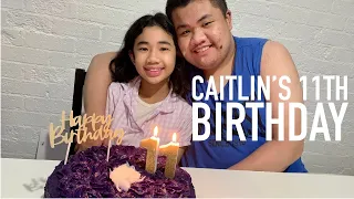 Caitlin’s 11th birthday
